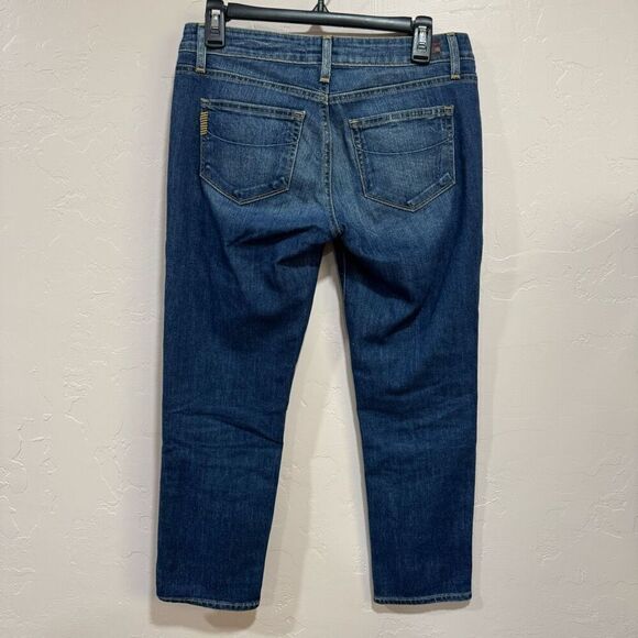 Paige Jimmy Jimmy Crop Denim Jeans Size 25 - Picture 3 of 8